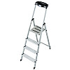 KRAUSE SAFETY drabina aluminiowa 4 stopnie z PÓŁKĄ KRAUSE SAFETY drabina aluminiowa 4 stopnie z PÓŁKĄ